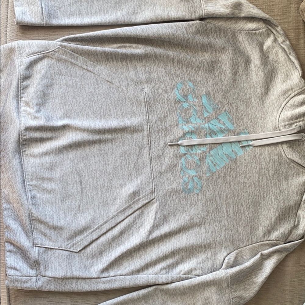 Grey adidas sweatshirt